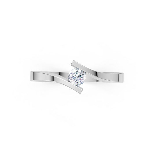 Zaročni prstan PZBEZ0001 - Zlatarstvo Gajšek