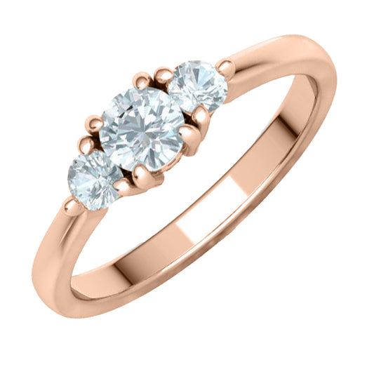 Zaročni prstan PZRDZ2099 - Zlatarstvo Gajšek