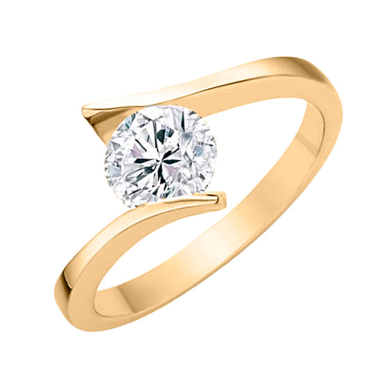 Zaročni prstan PZRDZ0001 - Zlatarstvo Gajšek