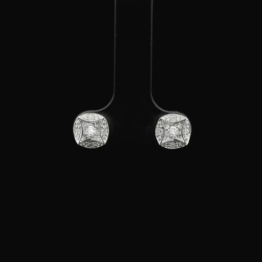 Uhani z diamanti DNUBZ02