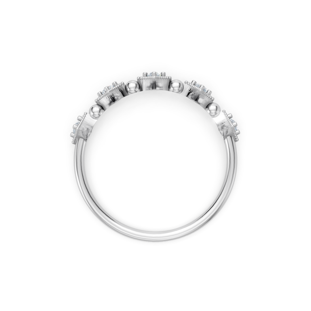 Zlat prstan s cirkoni PZBEZ2102 - Zlatarstvo Gajšek