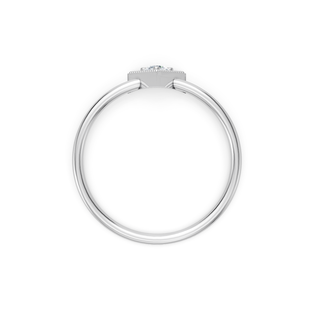 Zlat prstan s cirkoni PZBEZ2103 - Zlatarstvo Gajšek