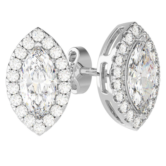 Zlati uhani s cirkoni UHRDZ0001 - Zlatarstvo Gajšek