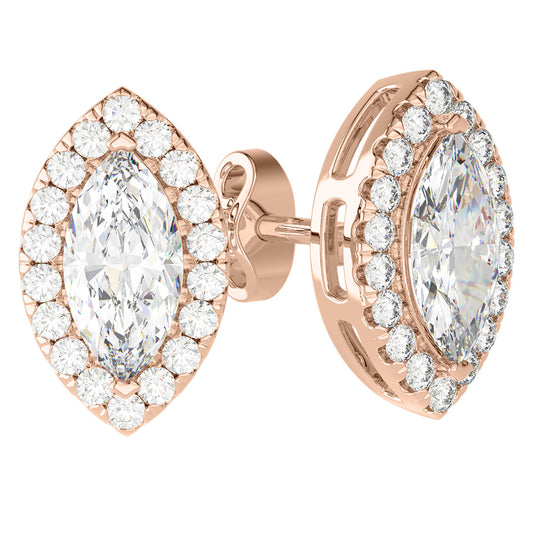 Zlati uhani s cirkoni UHRDZ0001 - Zlatarstvo Gajšek