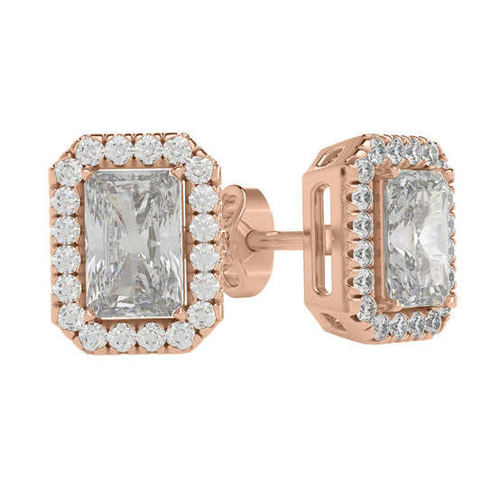 Zlati uhani s cirkoni UHRUZ0002 - Zlatarstvo Gajšek