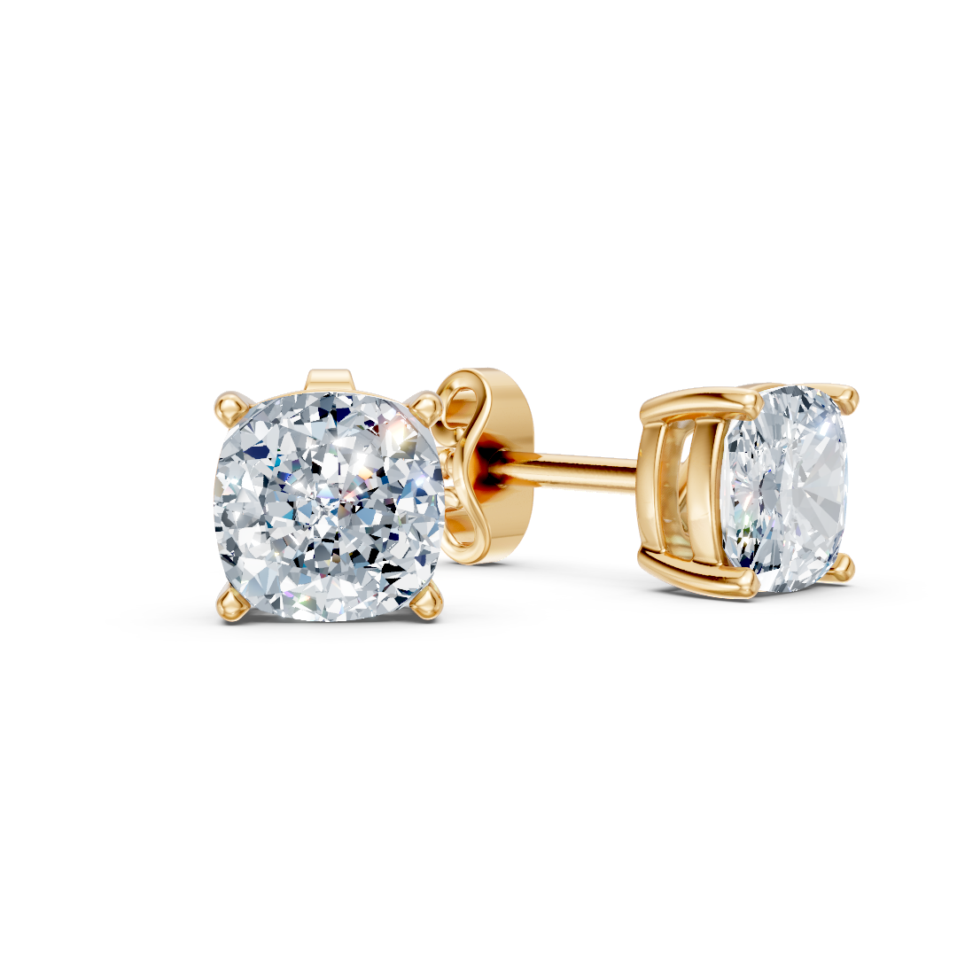 Zlati uhani s cirkoni UHRDZ0029 - Zlatarstvo Gajšek